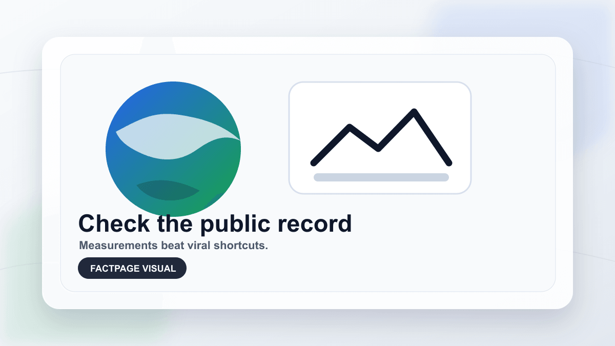 A globe and measurement chart, showing that science claims need public records.